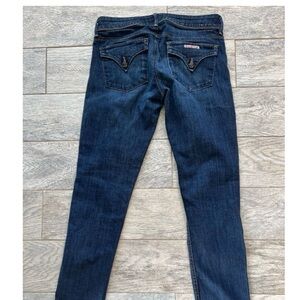 Hudson Denim Jeans size 29 Back Flap Pockets USA W422DHK Collin Skinny Jean
